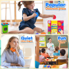 Sensorische Anti-Stress-Steine für Kinder mit besonderen Bedürfnissen
