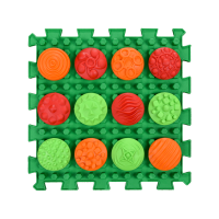 Massagematte «Puzzles Mix» WABEN 1 Element + Modulsatz «Muster»