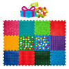 Massagematte Ortek Mix Puzzle, 12 Teile + Modulsatz «Kieselsteine»