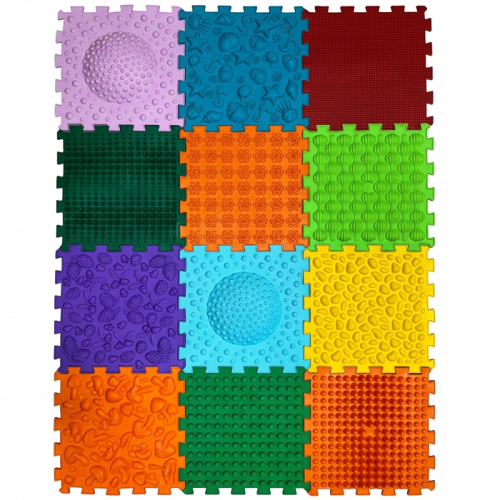 Massagematte Ortek Mix Puzzles 12 Elemente AKTUALISIERT