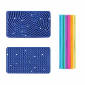 Doppelseitige sensorische Anti-Stress-Matte "CalmPad", Größe S