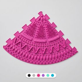 Massagematte Ortek Stacheln, 1 Sektion Rosa