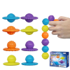 Magnetische Anti-Stress-Kugeln UFO aus Silikon, 4er-Set