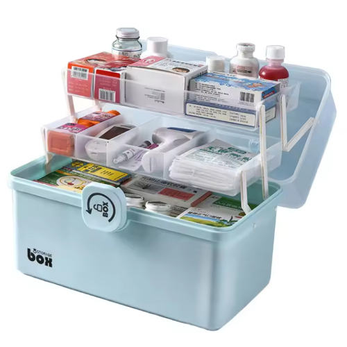 Medikamenten-Organizer 34x19x21.5 cm Größe L