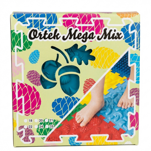 Massagematte «Ortek Multi Mix» 12 Elemente + 8 Sektoren