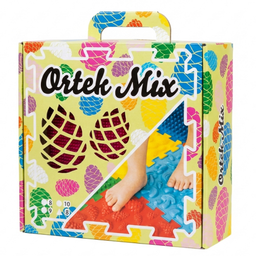 Massagematte Puzzle Mix Pastell 8 Elemente