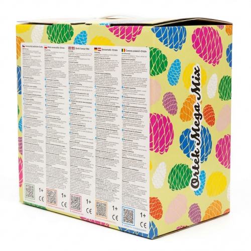 Massagematte Ortek Puzzle Mix 10 Teile + 6 Sektoren PASTELL