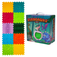 Massagematte Ortek «Dinosaurier Puzzle» 10 Elemente