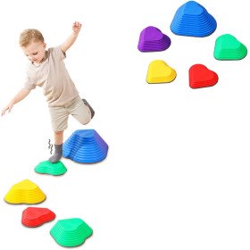 Ein Satz Balanciersteine für Kinder «Hearts»