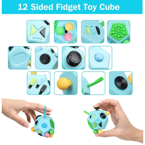 Würfel  Fidget zur Förderung der Feinmotorik Sensorisches Anti-Stress-Spielzeug