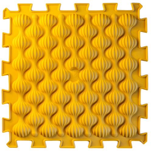 Orthopädische Sensorik Strukturmatten Puzzle "Mix" 9 Elemente