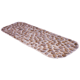 Fussmassagematte "Natürliche Kieselsteine" 110x40 cm