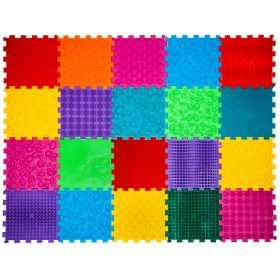 Sensorik Strukturmatten für Hunde Puzzle "Mega Mix" 20 Elemente