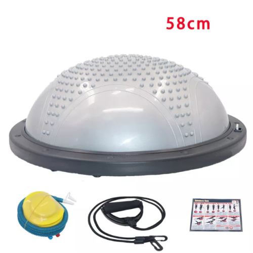 BOSU Balance Hemisphäre für Fitness und Gymnastik D 59cm aufblasbar mit Pumpe
