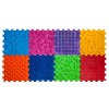 Orthopädische Massagematte Ortek „Puzzle Mix“ 8 Module GESCHENK