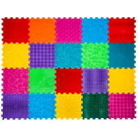 Sensorik Strukturmatten für Hunde Puzzle "Mega Mix" 20 Elemente