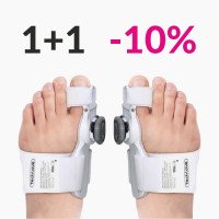 Schiene Hallux Valgus Verstellbare: 2 verstellbare Bandage bei Hallux Valgus