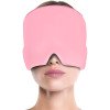 Kühl- und Wärmekompresse für den Kopf mit 360° Gel Rosa