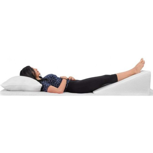 Breites orthopädisches Keilkissen Refluxkissen Erhöhungskeil Lesekissen Kopfkissen 73x15x73 cm j2540SW 