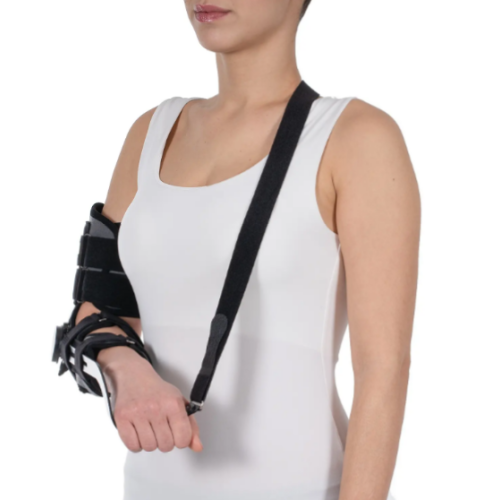 Ellenbogenorthese mit einstellbarem Scharniermechanismus W218 Rechte Hand