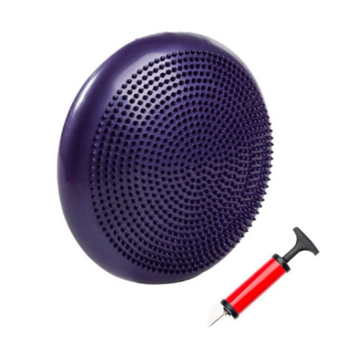 Balancierendes Massagekissen D 33cm aufblasbar mit Pumpe