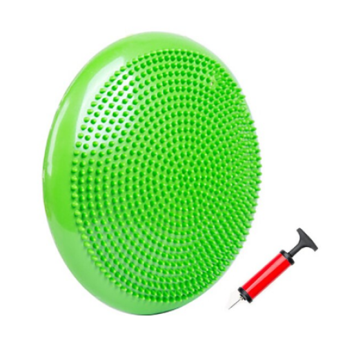Balancierendes Massagekissen D 33cm aufblasbar mit Pumpe