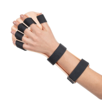 Thermoplastische Anti-Spastik Lagerungsschiene W326 für die linke Hand