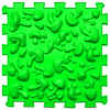 Massagematte Ortek «Dinosaurier Puzzle» 12 Teile + 8 «Dreiecke»