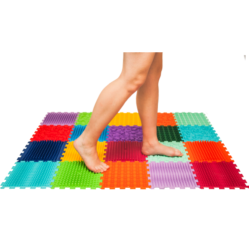 Rehabilitation Massagematte Hart "Ortek Mix" 20 Elemente